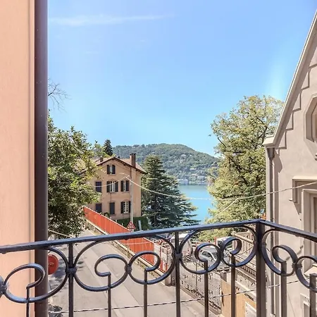 Apartamento Blue 3 Spacious Family Apt, View&parking Como